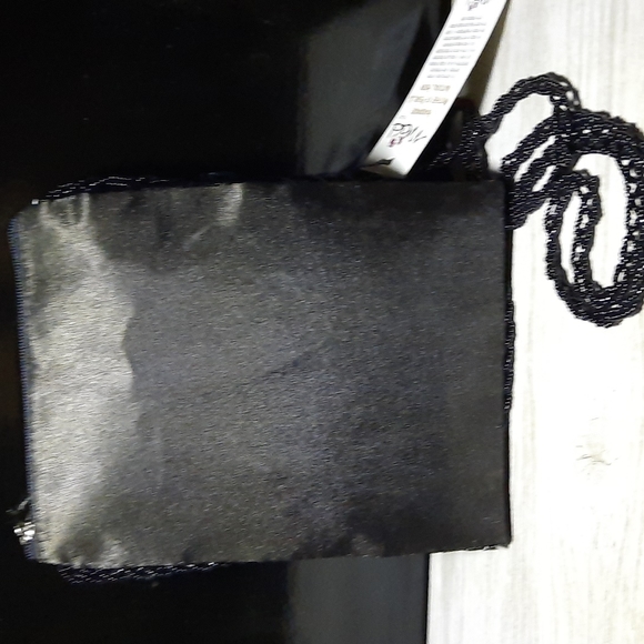 Handmade Silk Mother of Pearl Crossbody Purse Wedding Formal Party Prom Dance - Picture 2 of 8